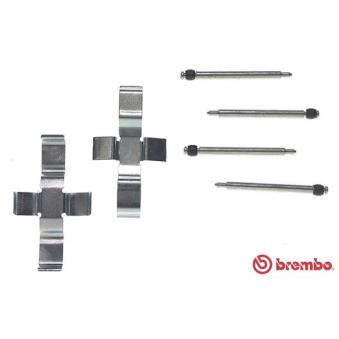 Kit d'accessoires, plaquette de frein à disque BREMBO OEM 0004212391