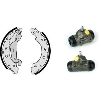 Jeu de mâchoires de frein BREMBO OEM 0007333V001000000
