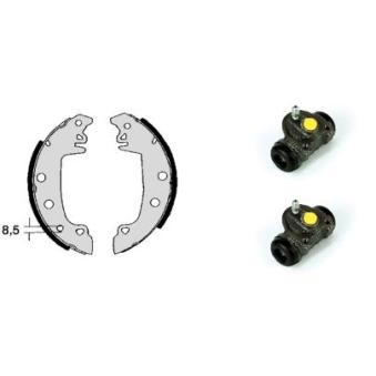 Jeu de mâchoires de frein BREMBO [H 61 033]