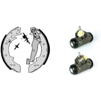 Jeu de mâchoires de frein BREMBO OEM 7701202729