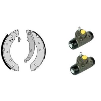 Jeu de mâchoires de frein BREMBO OEM 7701203983