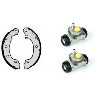 Jeu de mâchoires de frein BREMBO OEM 7701204836