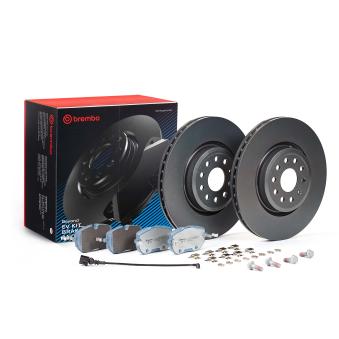 Kit de disques et plaquettes avant BREMBO [KT 08 043]