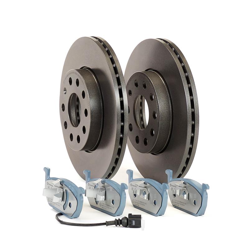 Kit de disques et plaquettes avant BREMBO KT 08 052 - Visuel 1