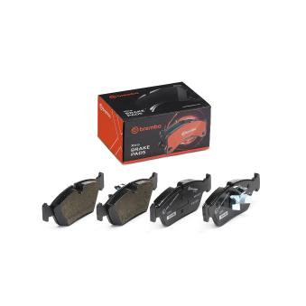 Jeu de 4 plaquettes de frein avant BREMBO OEM 34116767147