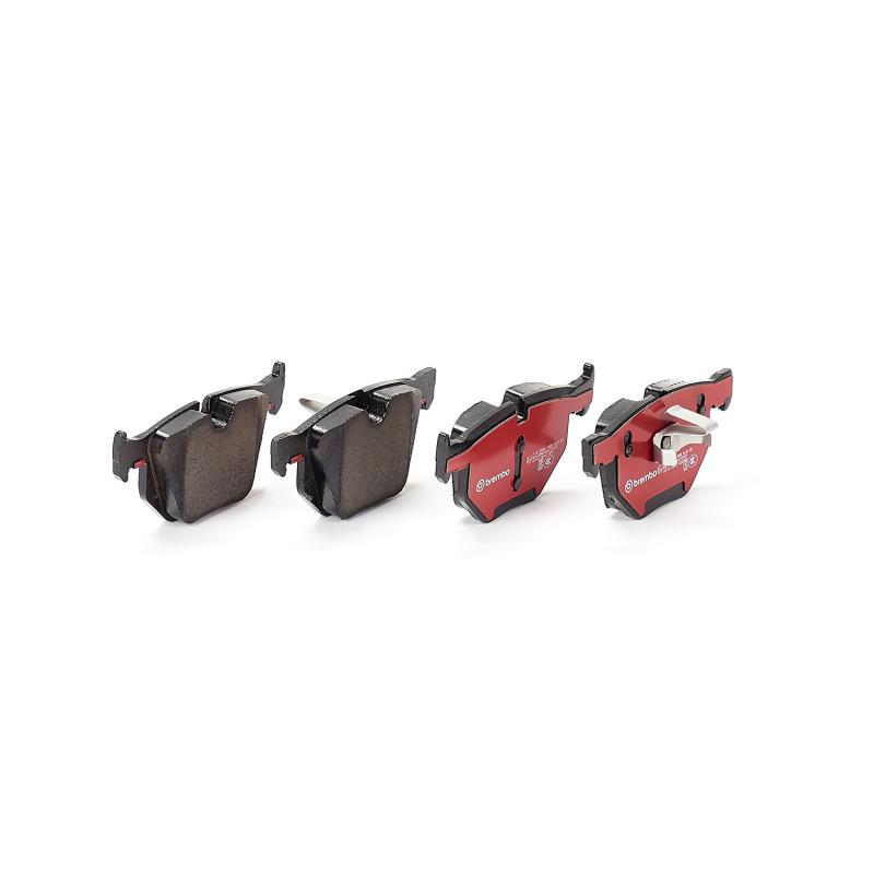 Jeu de 4 plaquettes de frein arrière BREMBO P 06 056X - Visuel 1