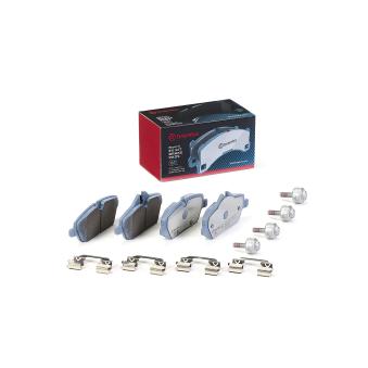 Jeu de 4 plaquettes de frein avant BREMBO OEM 34116862309