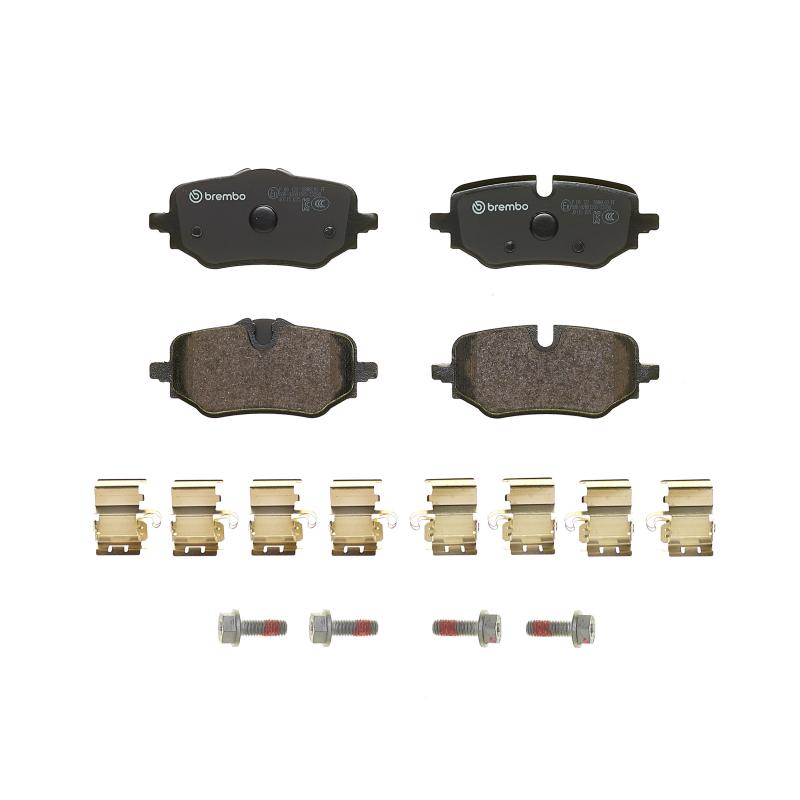 Jeu de 4 plaquettes de frein avant BREMBO P 06 122 - Visuel 2