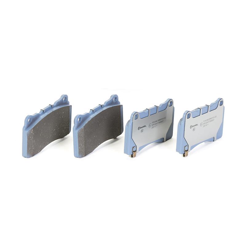 Jeu de 4 plaquettes de frein avant BREMBO P 09 004E - Visuel 1