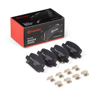Jeu de 4 plaquettes de frein avant BREMBO P 09 037 pour TESLA MODEL Y EV Propulsion - 299cv