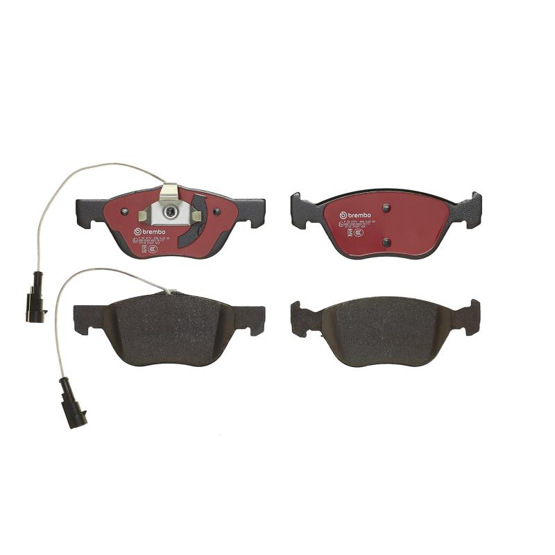 Jeu de 4 plaquettes de frein avant BREMBO P 23 077X - Visuel 2