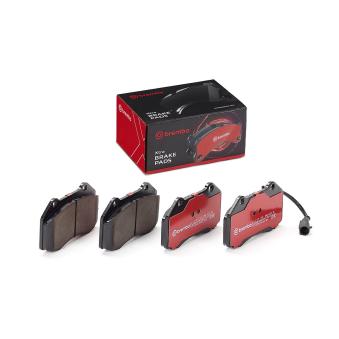 Jeu de 4 plaquettes de frein avant BREMBO OEM 77364716