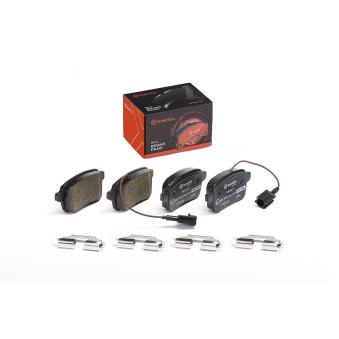 Jeu de 4 plaquettes de frein arrière BREMBO OEM 71770092