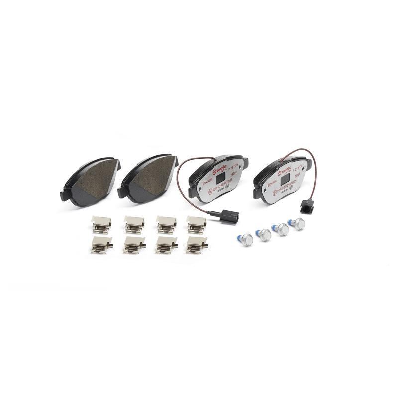 Jeu de 4 plaquettes de frein avant BREMBO P 23 137X - Visuel 1