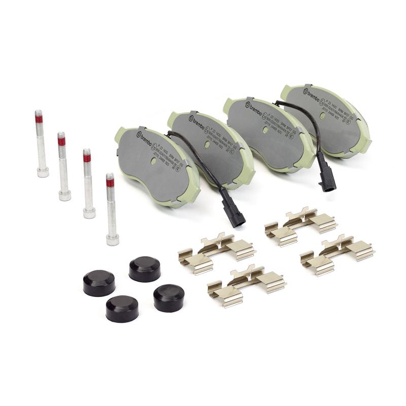 Jeu de 4 plaquettes de frein avant BREMBO P 23 143G - Visuel 1