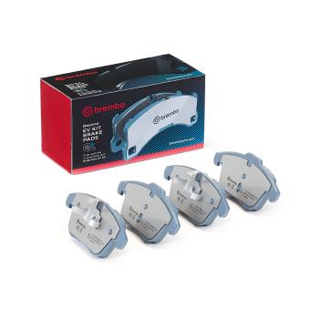 Jeu de 4 plaquettes de frein avant BREMBO OEM 1379971