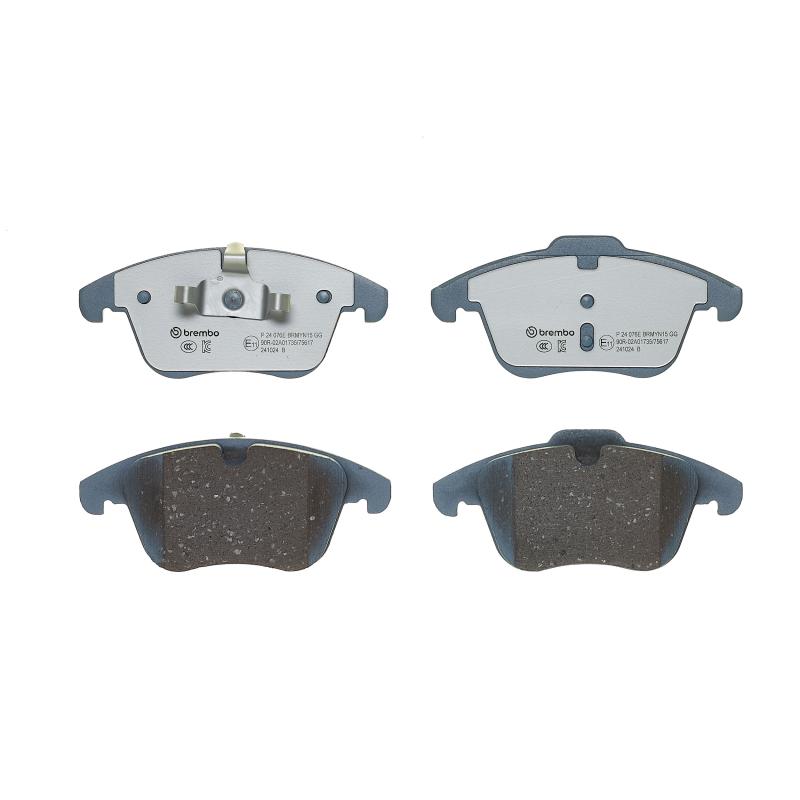 Jeu de 4 plaquettes de frein avant BREMBO P 24 076E - Visuel 2