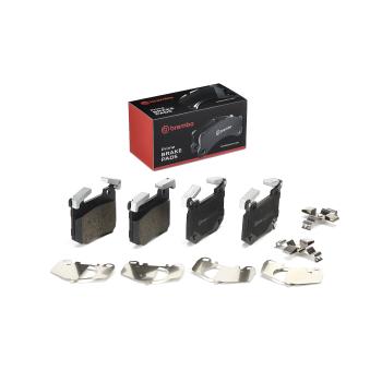 Jeu de 4 plaquettes de frein arrière BREMBO P 30 124 pour KIA STINGER 3.3 T-GDI - 366cv