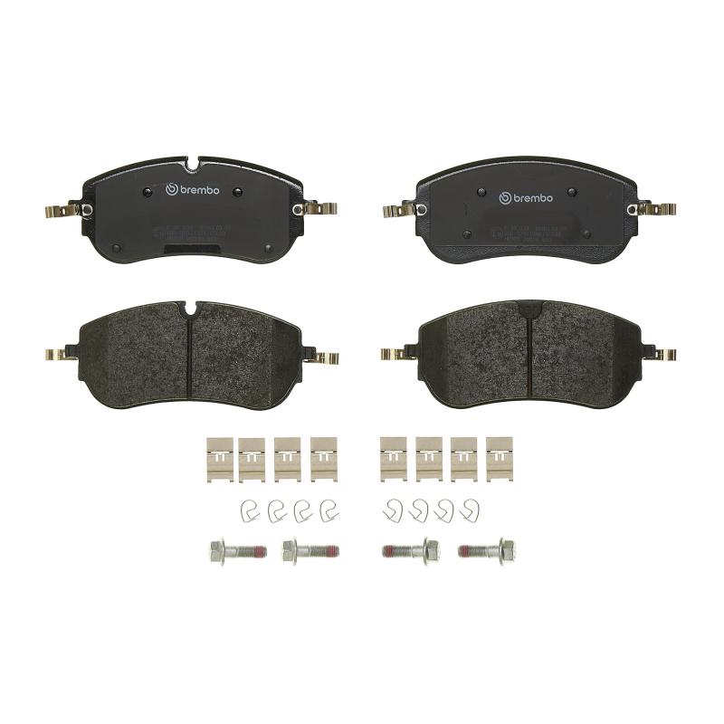 Jeu de 4 plaquettes de frein avant BREMBO P 36 038 - Visuel 2