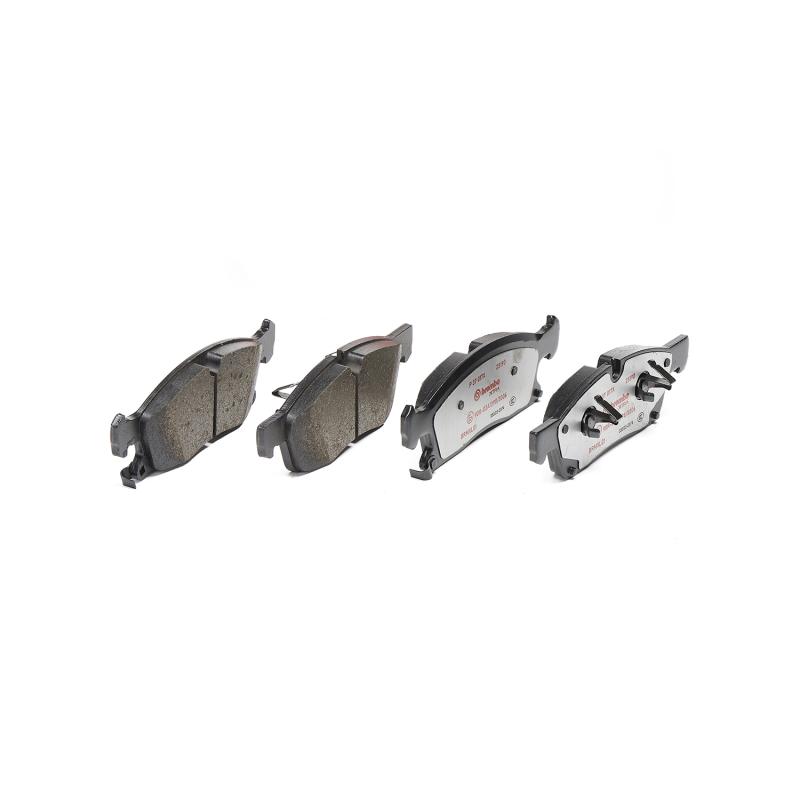 Jeu de 4 plaquettes de frein avant BREMBO P 37 017X - Visuel 1