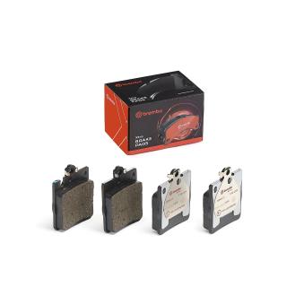 Jeu de 4 plaquettes de frein arrière BREMBO OEM A0024205220