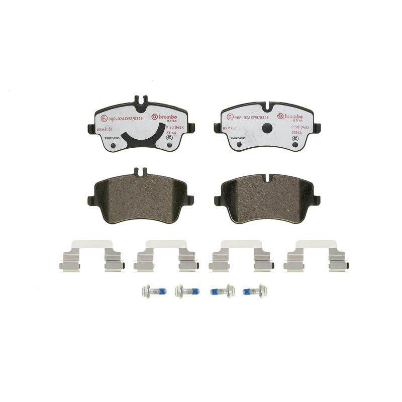 Jeu de 4 plaquettes de frein avant BREMBO P 50 045X - Visuel 2