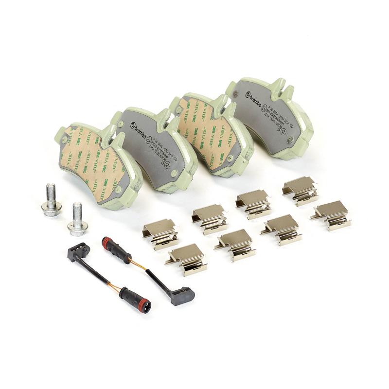 Jeu de 4 plaquettes de frein arrière BREMBO P 50 084G - Visuel 1