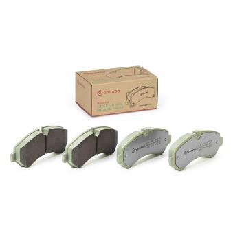 Jeu de 4 plaquettes de frein avant BREMBO OEM 9074208700