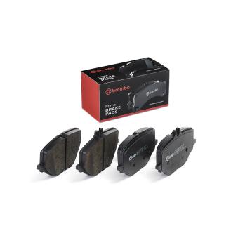 Jeu de 4 plaquettes de frein arrière BREMBO P 50 170 pour FIAT LINEA E 300 de - 313cv