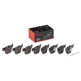 Jeu de 4 plaquettes de frein avant BREMBO [P 50 177]