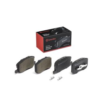 Jeu de 4 plaquettes de frein avant BREMBO OEM MN116151