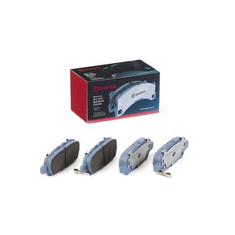 Jeu de 4 plaquettes de frein arrière BREMBO OEM D40603NK0A
