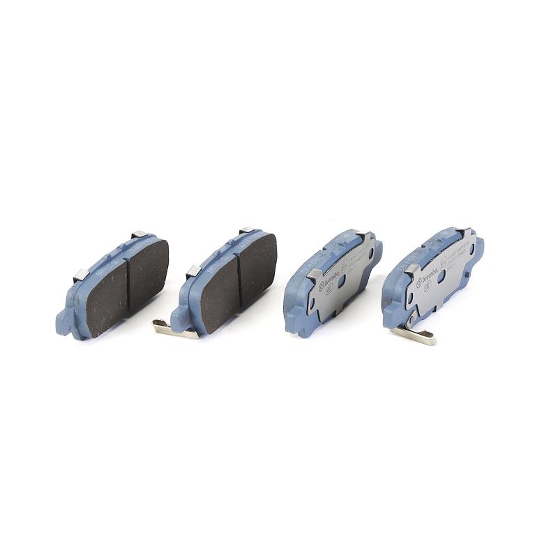 Jeu de 4 plaquettes de frein arrière BREMBO P 56 087E - Visuel 1