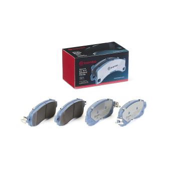 Jeu de 4 plaquettes de frein avant BREMBO OEM D10603TS0A