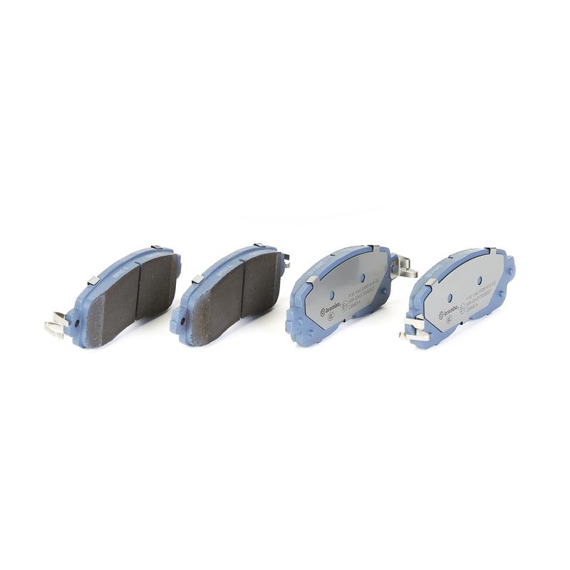 Jeu de 4 plaquettes de frein avant BREMBO P 56 104E - Visuel 1