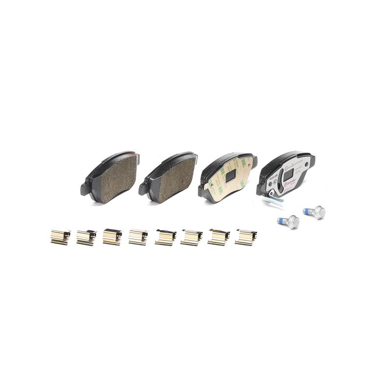 Jeu de 4 plaquettes de frein avant BREMBO P 59 051X - Visuel 1