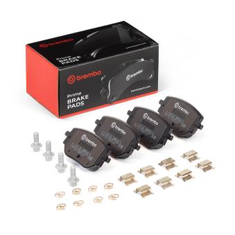 Jeu de 4 plaquettes de frein arrière BREMBO P 59 102 pour MINI MINI E-JUMPY - 136cv