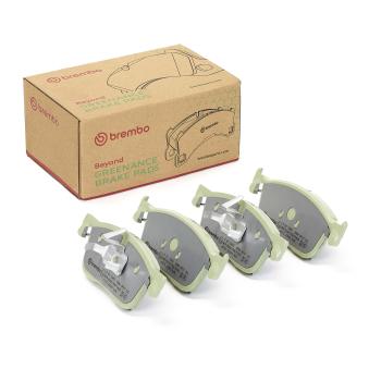 Jeu de 4 plaquettes de frein avant BREMBO P 61 134G