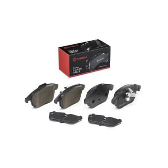 Jeu de 4 plaquettes de frein avant BREMBO OEM 1636411180 Jeu de 4 plaquettes de frein avant BREMBO OEM 1636411180