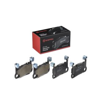 Jeu de 4 plaquettes de frein arrière BREMBO OEM 9Y0698451H