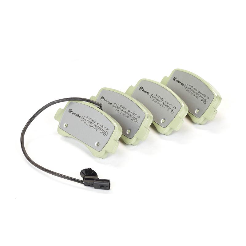 Jeu de 4 plaquettes de frein avant BREMBO P 68 063G - Visuel 1