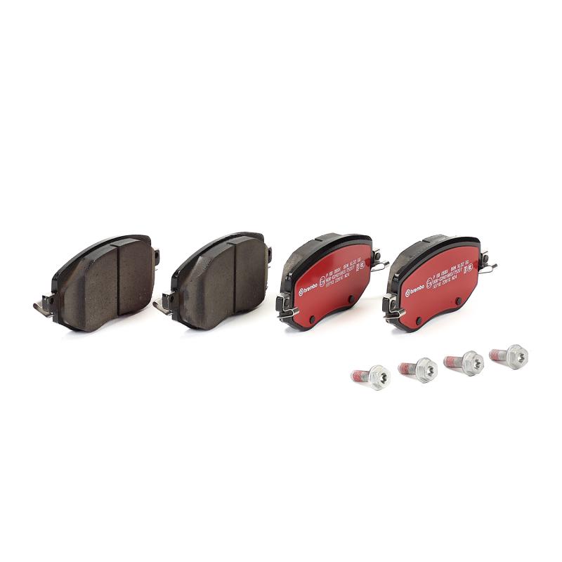 Jeu de 4 plaquettes de frein avant BREMBO P 68 068X - Visuel 1