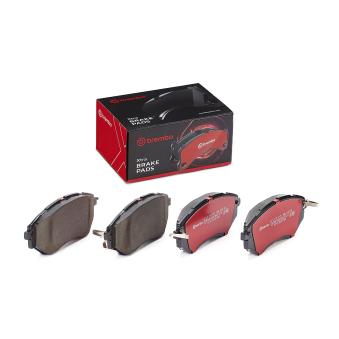 Jeu de 4 plaquettes de frein avant BREMBO OEM 26696AG000