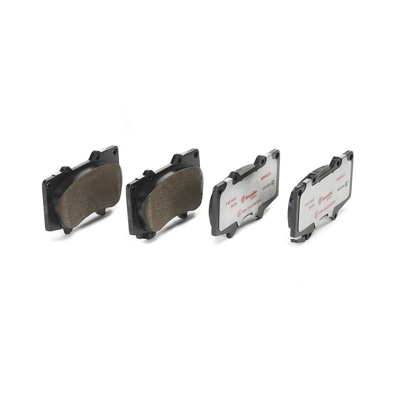 Jeu de 4 plaquettes de frein avant BREMBO P 83 066X - Visuel 1