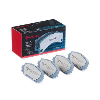 Jeu de 4 plaquettes de frein avant BREMBO OEM 0446547060