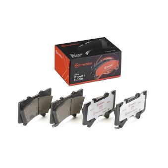 Jeu de 4 plaquettes de frein avant BREMBO OEM 0446560280