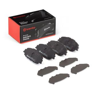 Jeu de 4 plaquettes de frein avant BREMBO OEM 0446516130