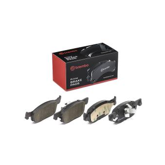 Jeu de 4 plaquettes de frein avant BREMBO OEM 04465K0010
