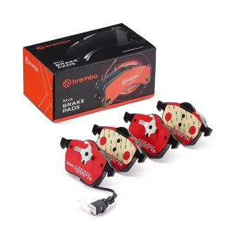 Jeu de 4 plaquettes de frein avant BREMBO OEM 3A0615116A Jeu de 4 plaquettes de frein avant BREMBO OEM 3A0615116A