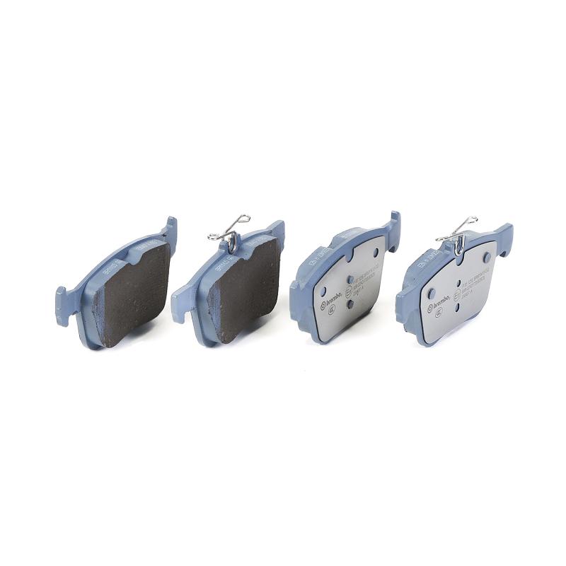 Jeu de 4 plaquettes de frein arrière BREMBO P 85 125E - Visuel 1